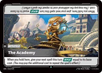 The Academy (216/219) - UNL - Uncommon