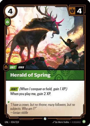 Herald of Spring (034/219) - UNL - Common