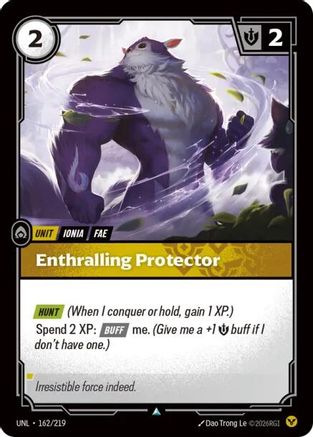 Enthralling Protector (162/219) - UNL - Uncommon