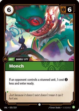 Monch (035/219) - UNL - Common - Foil