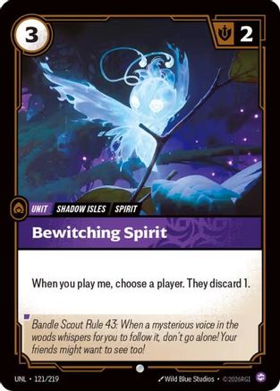 Bewitching Spirit (121/219) - UNL - Common