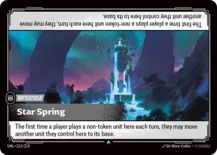 Star Spring (215/219) - UNL - Uncommon