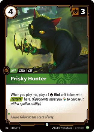 Frisky Hunter (033/219) - UNL - Common