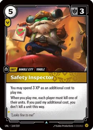 Safety Inspector (164/219) - UNL - Uncommon