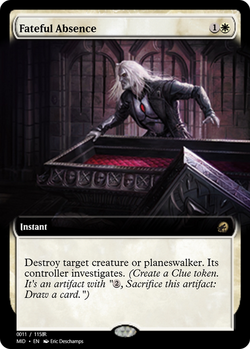 Fateful Absence (PRM-93902) - rare - Foil