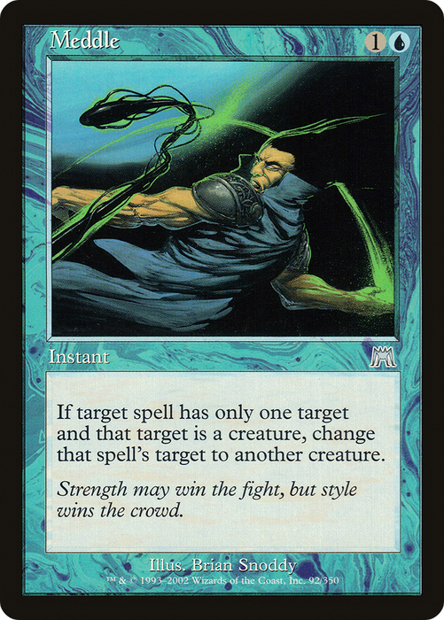 Meddle (ONS-092) - uncommon - Foil