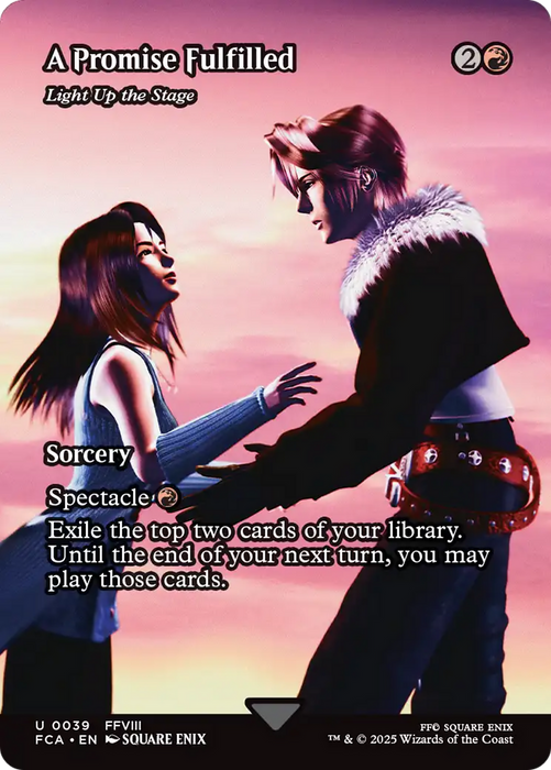 A Promise Fulfilled - Light Up the Stage (Showcase) (FCA-039) - uncommon