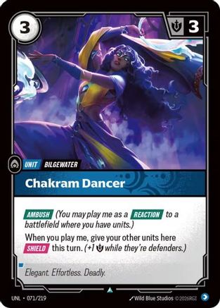 Chakram Dancer (071/219) - UNL - Uncommon
