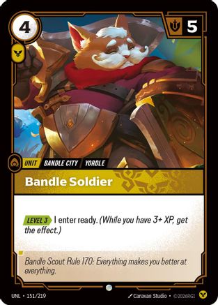Bandle Soldier (151/219) - UNL - Common