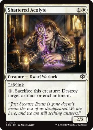 Shattered Acolyte (SOS-031) - common - Foil