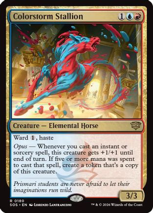 Colorstorm Stallion (SOS-180) - rare