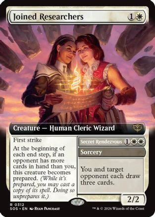 Joined Researchers (Extended Art) (SOS-312) - rare