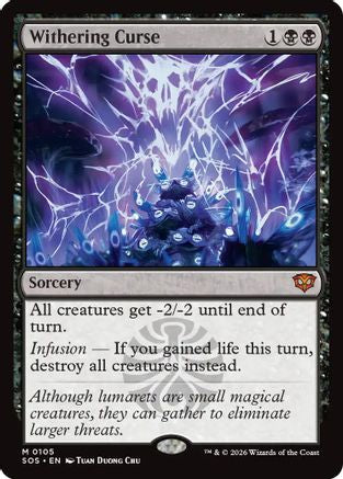 Withering Curse (SOS-105) - mythic - Foil