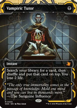 Vampiric Tutor (SOA-035) - mythic - Foil