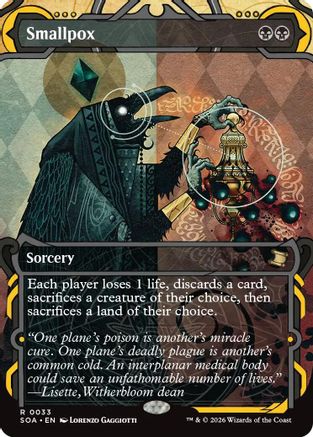 Smallpox (SOA-033) - rare - Foil