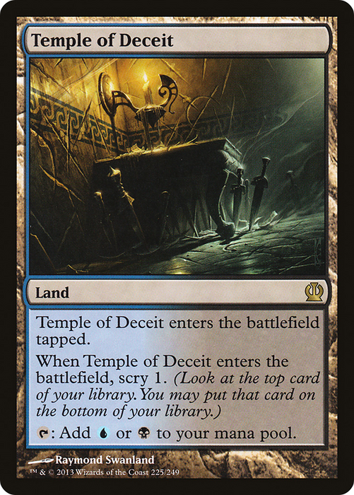 Temple of Deceit (THS-225) - rare - Foil