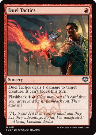 Duel Tactics (SOS-112) - uncommon
