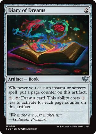Diary of Dreams (SOS-248) - uncommon - Foil