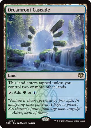 Dreamroot Cascade (SOS-254) - rare - Foil