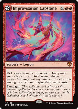 Improvisation Capstone (SOS-120) - mythic - Foil