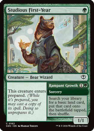 Studious First-Year (SOS-162) - common - Foil