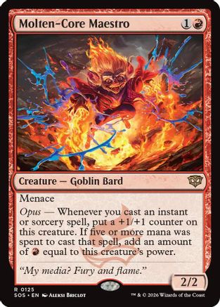 Molten-Core Maestro (SOS-125) - rare - Foil
