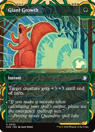 Giant Growth (SOA-052) - uncommon