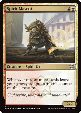 Spirit Mascot (SOS-230) - common - Foil