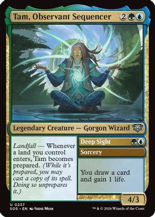 Tam, Observant Sequencer (SOS-237) - uncommon