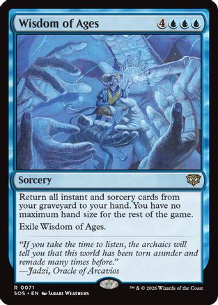 Wisdom of Ages (SOS-071) - rare