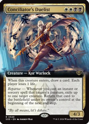 Conciliator's Duelist (Extended Art) (SOS-348) - rare
