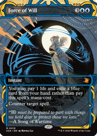Force of Will (SOA-019) - mythic