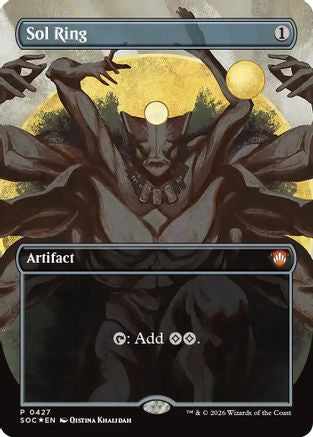 Sol Ring (Borderless) (SOC-427) - promo - Foil