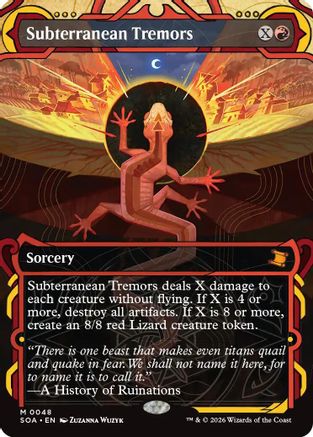 Subterranean Tremors (SOA-048) - mythic - Foil