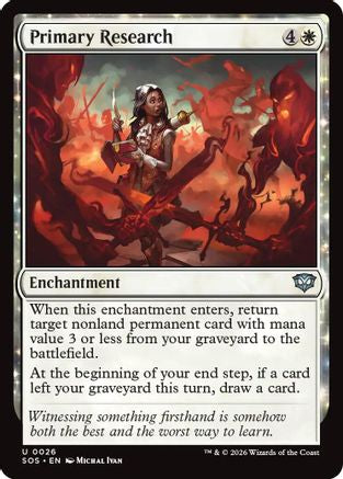 Primary Research (SOS-026) - uncommon