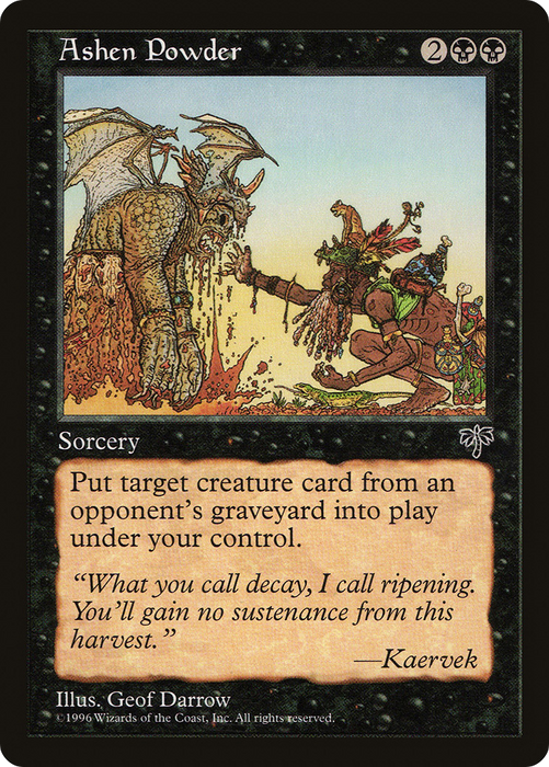 Ashen Powder (MIR-104) - rare