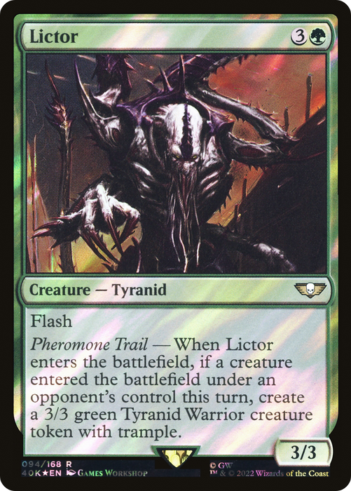 Lictor (40K-94★) - rare - Foil