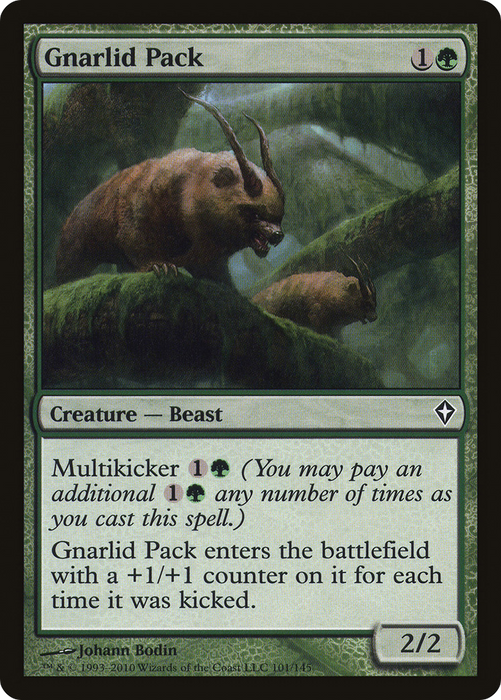 Gnarlid Pack (WWK-101) - common - Foil