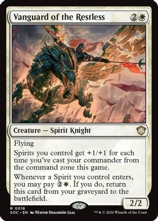 Vanguard of the Restless (SOC-016) - rare