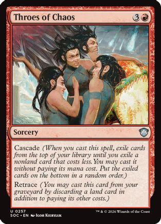 Throes of Chaos (SOC-257) - uncommon