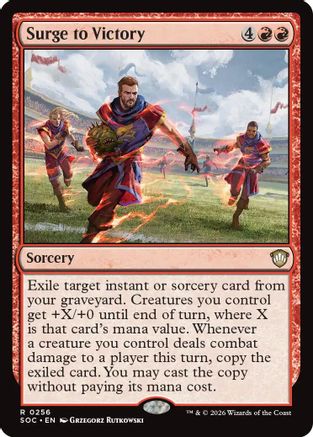 Surge to Victory (SOC-256) - rare