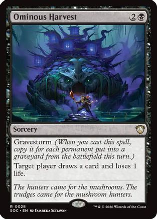 Ominous Harvest (SOC-028) - rare