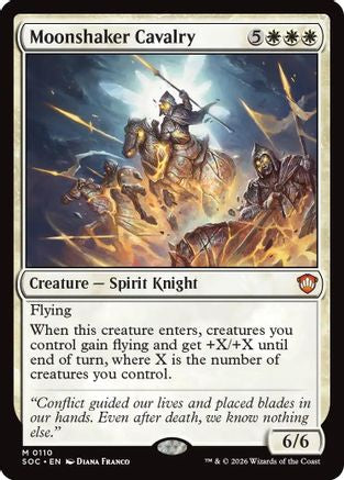 Moonshaker Cavalry (SOC-110) - mythic