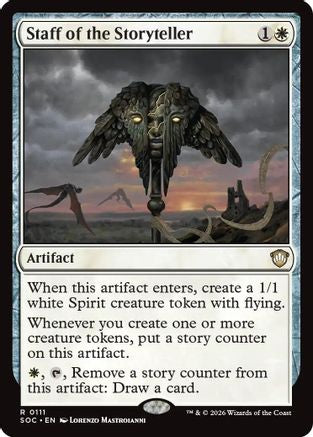 Staff of the Storyteller (SOC-111) - rare