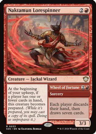 Naktamun Lorespinner (SOC-033) - rare