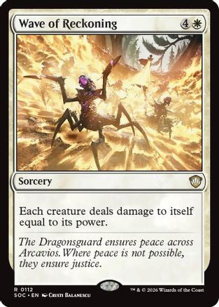 Wave of Reckoning (SOC-112) - rare