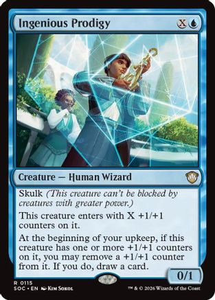 Ingenious Prodigy (SOC-115) - rare