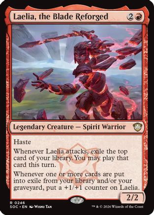 Laelia, the Blade Reforged (SOC-246) - rare