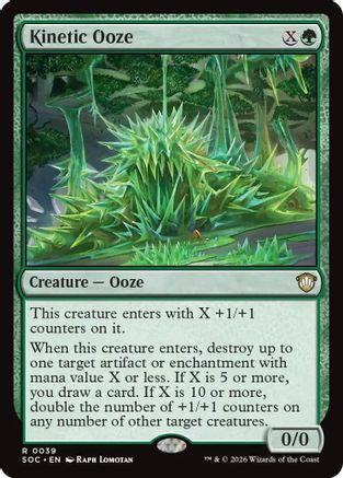 Kinetic Ooze (SOC-039) - rare