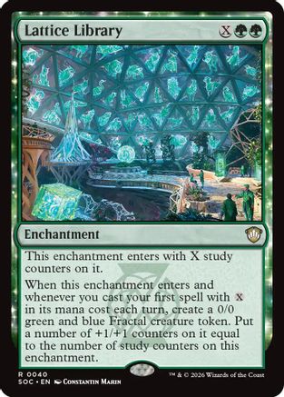 Lattice Library (SOC-040) - rare